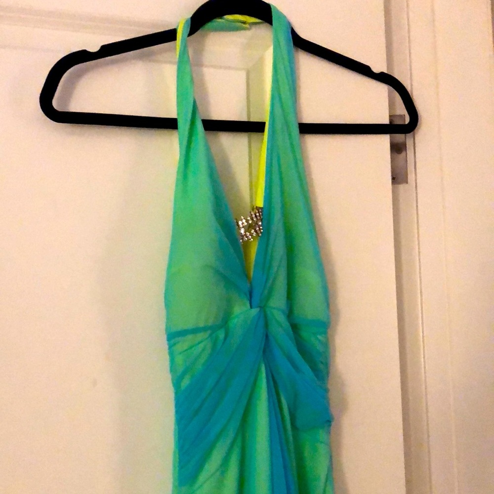 Mary L Coture gown with tags